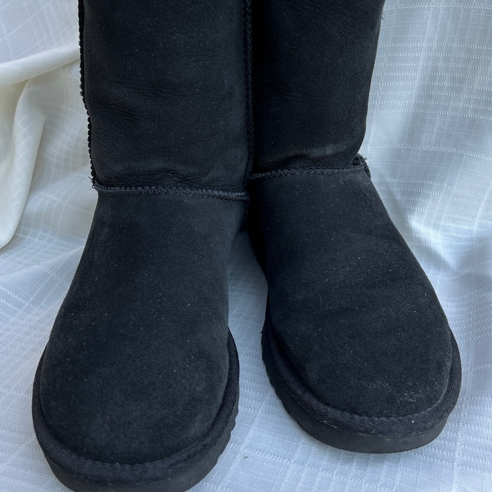 UGG Black Shearling Lined Footwear